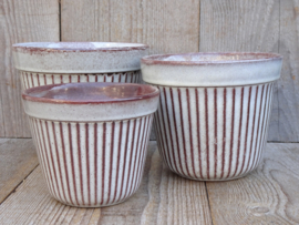 Westraven bloempot grijsbruin no. 433A