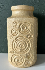 Scheurich vaas 282-20 zandkleurig decor Jura
