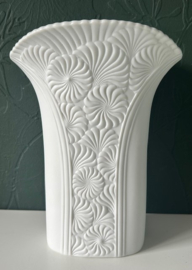 Kaiser Op-art vaas porselein zon decor