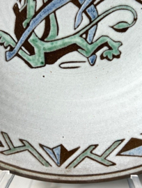 Ambacht Haalderen grote wandschotel