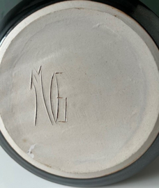 Ed Meissenberg forse vaas rood antraciet