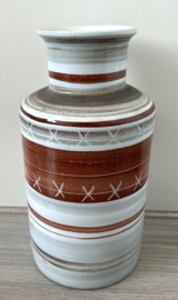 Forse flesvaas witgrijs bruin