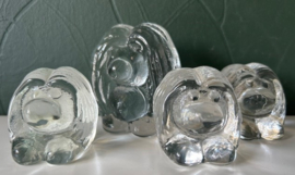 Bergdala trollen-familie glas