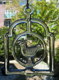 Kosta Boda raamhanger vogel