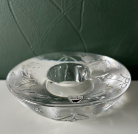 Orrefors waxinehouder Holly Day