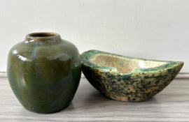 Pieter Groeneveldt vaasje mosgroen