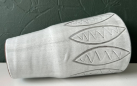 Potterij De Haemstede vaas blad patroon