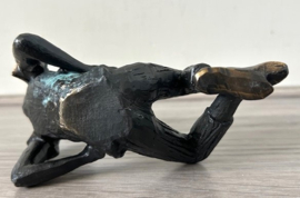 Gera Rubinstein sculptuur brons Boekenwurm