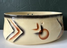 Art Deco plantenbak spritzdekor