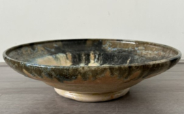 W.C. Brouwer schaal stoomglazuur
