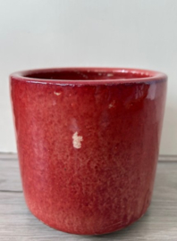 Zaalberg cachepot helder rood