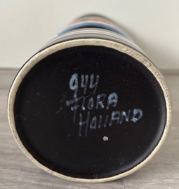 Flora plateel vaas no. 944 decor Nora