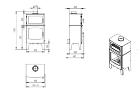 Casiple Z08 Oven stove