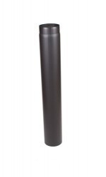 EW/Ø150mm Kachelpijp 100cm Kleur: zwart #DUN600001