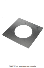 DW-250/300 mm centreerplaat plat
