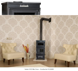 Sabah S103 Met Oven – Houtkachel 10,56KW