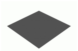 Vloerplaat 900 x 900mm (mat zwart) janco de jong