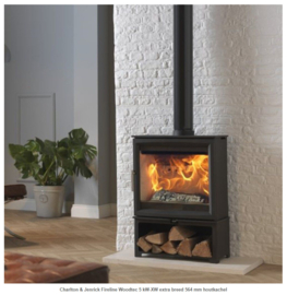 Charlton & Jenrick Fireline Woodtec 5 kW-XW extra breed 564 mm houtkachel