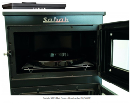 Sabah S103 Met Oven – Houtkachel 10,56KW