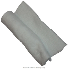 Keramische isolatiewol 80 kg/m³ (1 meter)