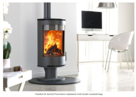 Charlton & Jenrick Purevision vrijstaand rond model voetstuk laag
