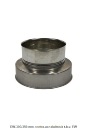 DW-300/350 mm contra-aansluitstuk t.b.v. EW