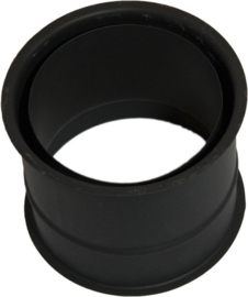 Ø 120 mm nisbus dubbelwandig - Zwart