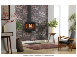 Charlton & Jenrick Purevision LPV5 Wall houtkachel