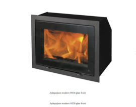 Jydepejsen modern H530 glas front