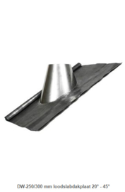 DW-250/300 mm loodslabdakplaat 20° - 45°