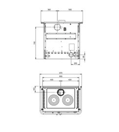 La Nordica Rosa L 5.0 Steel 9,5 kW