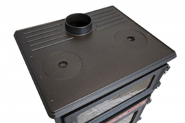 S107/3D Sabah Open Haard Met Oven – Drie-Raams Haard