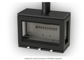 Charlton & Jenrick Purevision LPV8 Wall houtkachel
