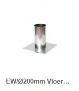 EW/Ø200mm Vloerplaat