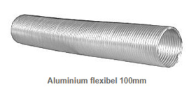 Aluminium flexibel 100mm