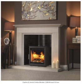 Charlton & Jenrick Fireline Woodtec 5 KW-W breed 514 mm