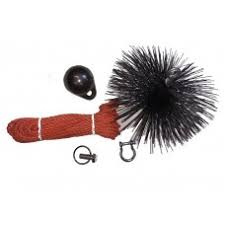CAM bolveegset 1kg kogel complete - cardwire staalborstel