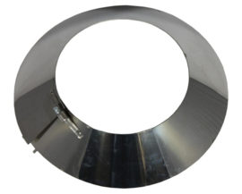 ISOTUBE Plus stormkraag rvs 200mm