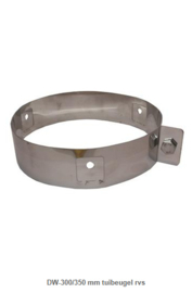 DW-300/350 mm tuibeugel rvs