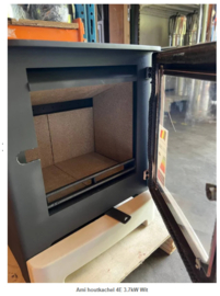 Ami houtkachel 4E 3.7kW Wit