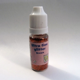 Nellie Snellen Ultra Fine Glitter Bruin GLIT011