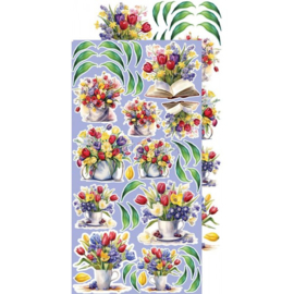 Craft O' Clock - Tulip Love - Basic Paper Set - Mix