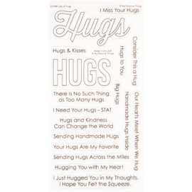 My Favorite Things - Clear Stamps - Lots of Hugs