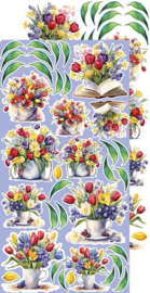 Craft O' Clock - Tulip Love - Basic Paper Set Flowers