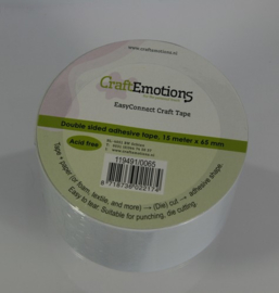 Craft Emotions Easy Connect Rol 15m x 65mm 119491/0065