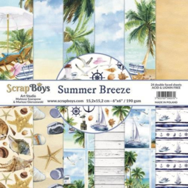 Scrap Boys -  Summer Breeze - Paperpad 12 vel