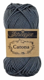 Scheepjeswol Catona 50 gram - 393 Charcoal