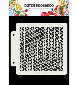 Dutch Doobadoo Mask Art - Triangle wave -  470.715.143