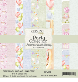 Reprint - Party Collection - 20,3 x 20,3 cm.