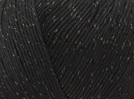 Rico Essentials Cotton Glitz dk Schwarz 383134.005